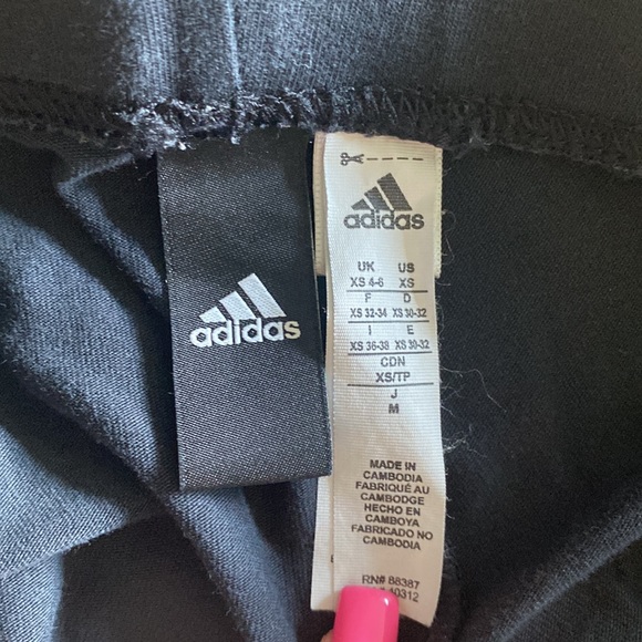 Adidas High Rise Cotton Leggings - Picture 3 of 6